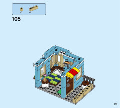 LEGO 31105 instructions page 79 – build guide