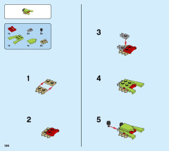 LEGO 31107 instructions page 106 – build guide