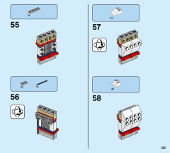 LEGO 31107 instructions page 133 – build guide