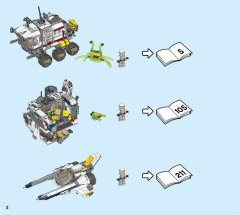 LEGO 31107 instructions page 2 – build guide