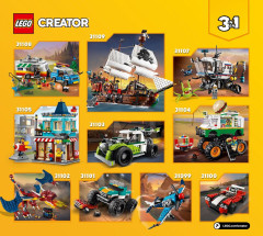 LEGO 31107 instructions page 209 – build guide