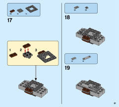 LEGO 31107 instructions page 21 – build guide