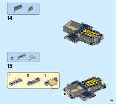 LEGO 31107 instructions page 219 – build guide