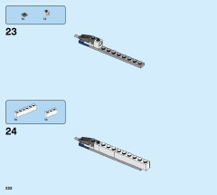 LEGO 31107 instructions page 222 – build guide