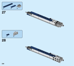 LEGO 31107 instructions page 224 – build guide
