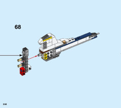 LEGO 31107 instructions page 244 – build guide