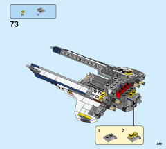 LEGO 31107 instructions page 249 – build guide