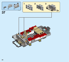 LEGO 31107 instructions page 34 – build guide