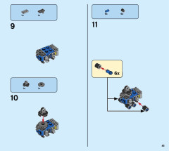 LEGO 31107 instructions page 41 – build guide