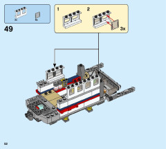 LEGO 31107 instructions page 52 – build guide
