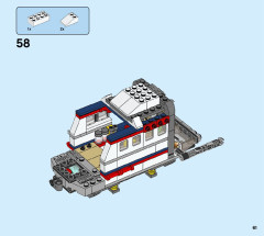 LEGO 31107 instructions page 61 – build guide