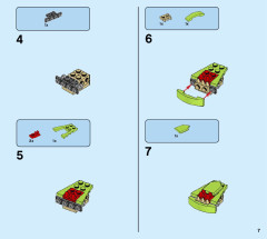 LEGO 31107 instructions page 7 – build guide