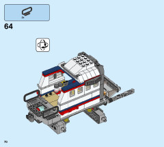 LEGO 31107 instructions page 70 – build guide