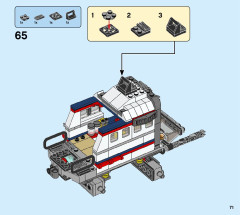 LEGO 31107 instructions page 71 – build guide
