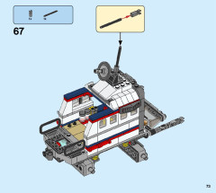 LEGO 31107 instructions page 73 – build guide