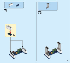 LEGO 31107 instructions page 77 – build guide