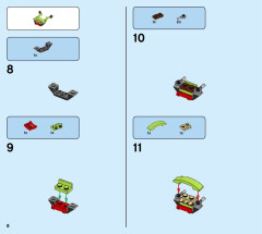 LEGO 31107 instructions page 8 – build guide