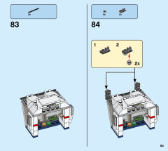 LEGO 31107 instructions page 83 – build guide