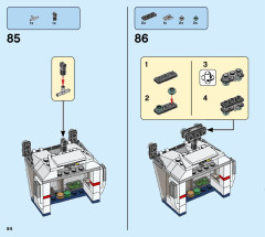 LEGO 31107 instructions page 84 – build guide