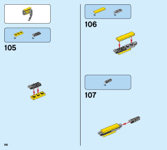 LEGO 31107 instructions page 96 – build guide