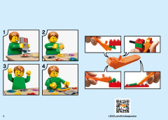 LEGO 31109 instructions page 2 – build guide