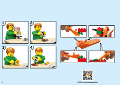 LEGO 31109 instructions page 4 – build guide