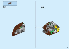 LEGO 31109 instructions page 45 – build guide