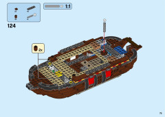 LEGO 31109 instructions page 75 – build guide