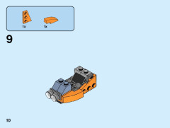 LEGO 31111 instructions page 10 – build guide