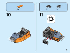 LEGO 31111 instructions page 11 – build guide