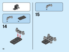 LEGO 31111 instructions page 14 – build guide