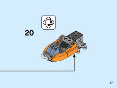 LEGO 31111 instructions page 17 – build guide