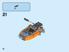 LEGO 31111 instructions page 18 – build guide
