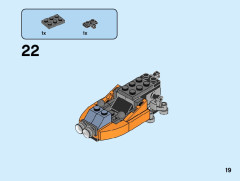 LEGO 31111 instructions page 19 – build guide