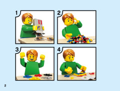 LEGO 31111 instructions page 2 – build guide