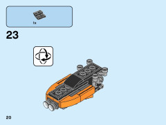 LEGO 31111 instructions page 20 – build guide