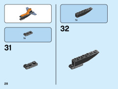 LEGO 31111 instructions page 28 – build guide