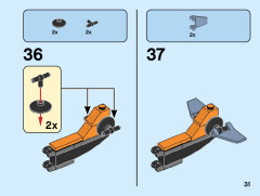 LEGO 31111 instructions page 31 – build guide