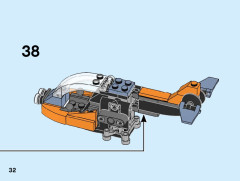 LEGO 31111 instructions page 32 – build guide