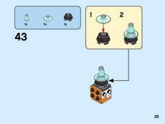 LEGO 31111 instructions page 35 – build guide