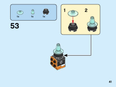 LEGO 31111 instructions page 41 – build guide