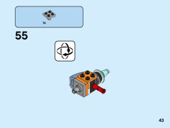 LEGO 31111 instructions page 43 – build guide