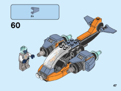 LEGO 31111 instructions page 47 – build guide