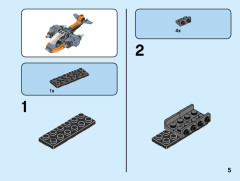 LEGO 31111 instructions page 5 – build guide