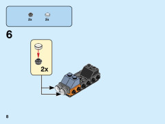LEGO 31111 instructions page 8 – build guide
