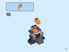 LEGO 31111 instructions page 11 – build guide