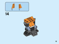 LEGO 31111 instructions page 15 – build guide