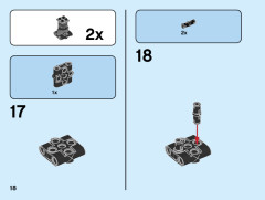 LEGO 31111 instructions page 18 – build guide