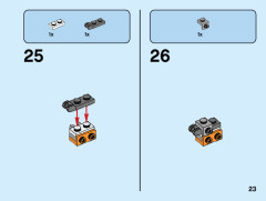 LEGO 31111 instructions page 23 – build guide