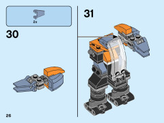 LEGO 31111 instructions page 26 – build guide